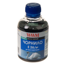 Чернила WWM E26 для Epson, 200мл Black Пигментные